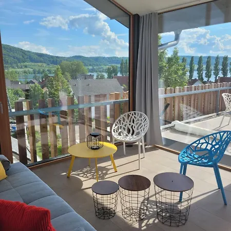 Lakeside - Exklusives Architektenhaus C5 Mit Seesicht Auf Der Hoeri 펜션 *